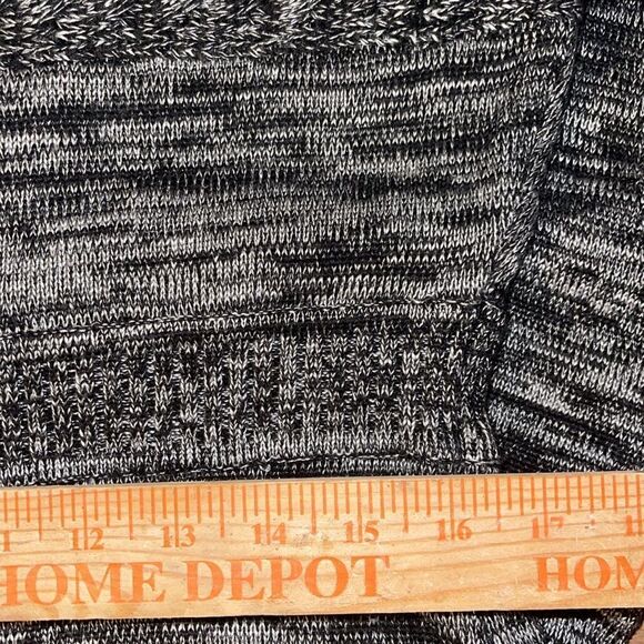 CalvinKlein L Sweaterdress Long sleeve,roundneck,stripepattern,fitand flare gray - Picture 6 of 6